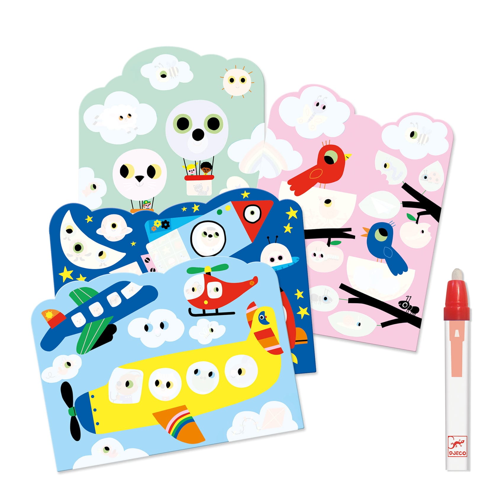 Väritä vedellä - Piilossa taivaalla - Image 3