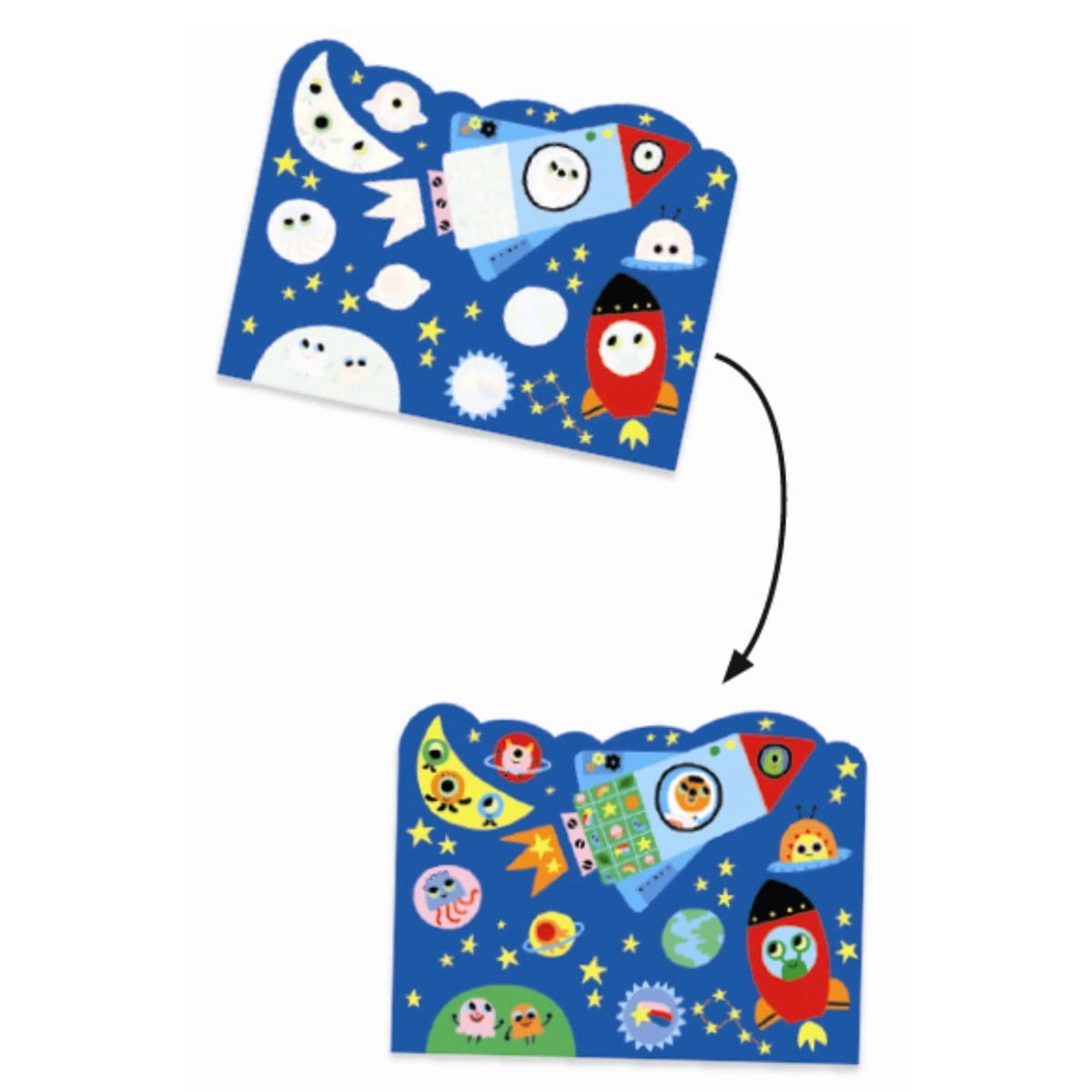 Väritä vedellä - Piilossa taivaalla - Image 4