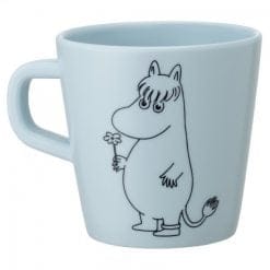 Vaaleansininen lasten muumimuki