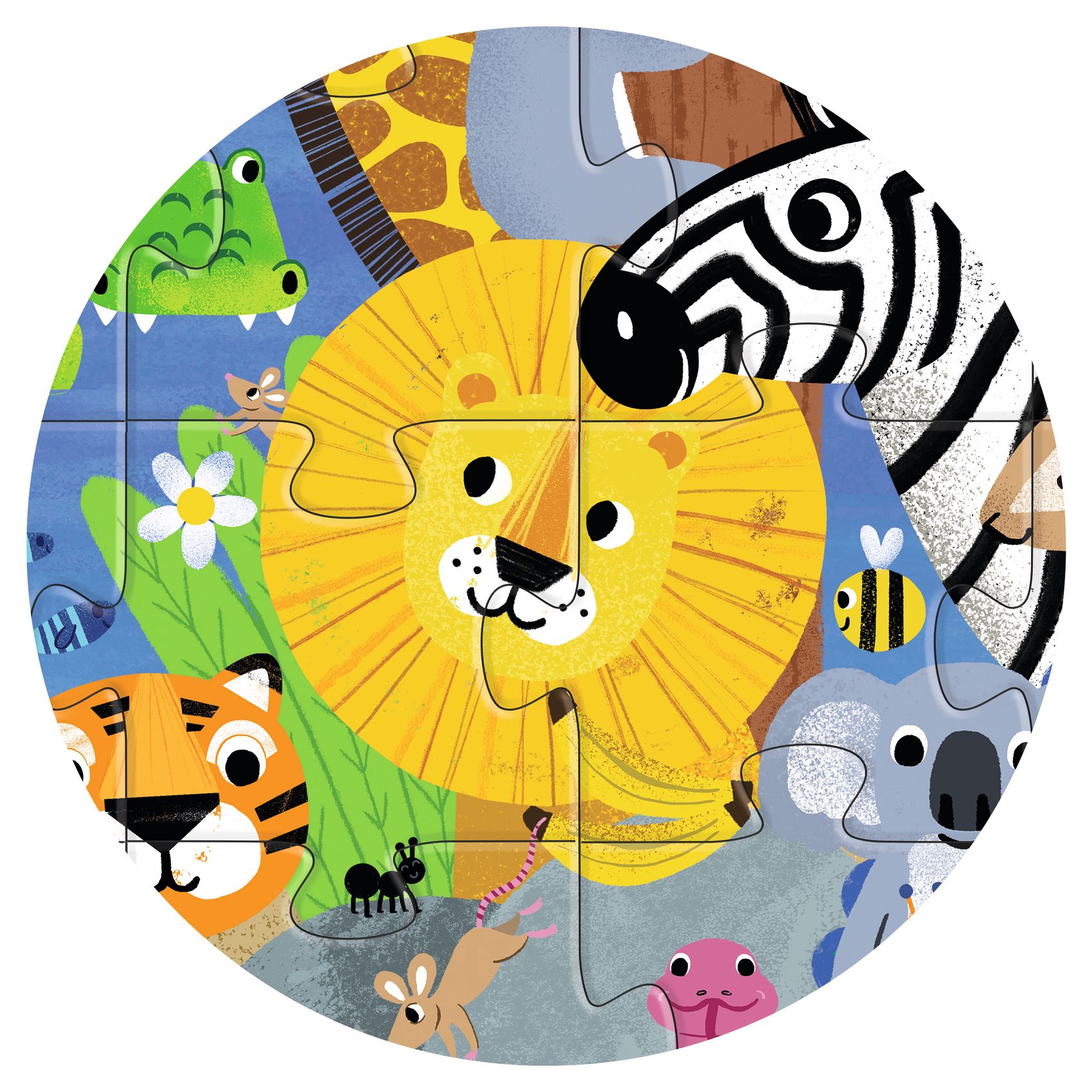 Djeco 1-10 viidakko palapeli 54 palaa - Image 3