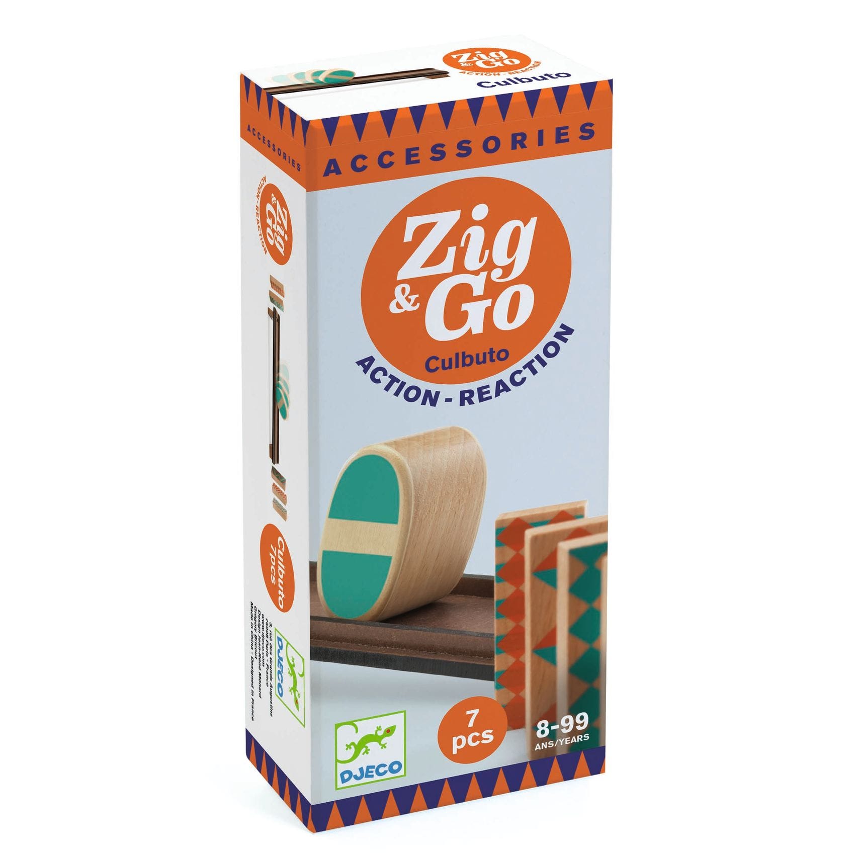 Djeco Zig & Go Culbuto - 7 osaa