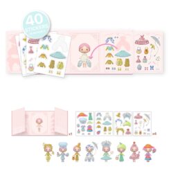 Djeco Tinyly-siirtokuvat - Miss Lilypink - Image 3