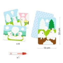 Djeco väritä vedellä