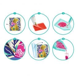 Djeco diamond painting askartelu