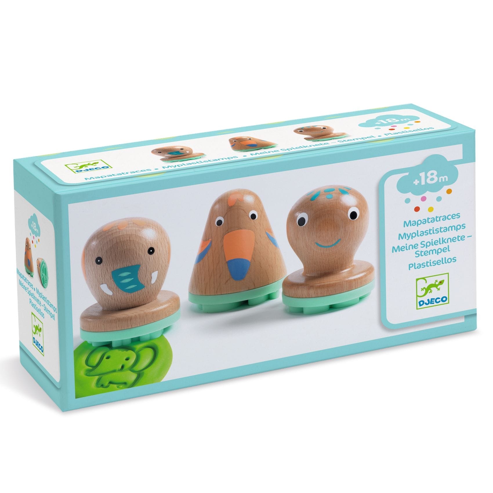 Djeco leimasimia Myplastistamps