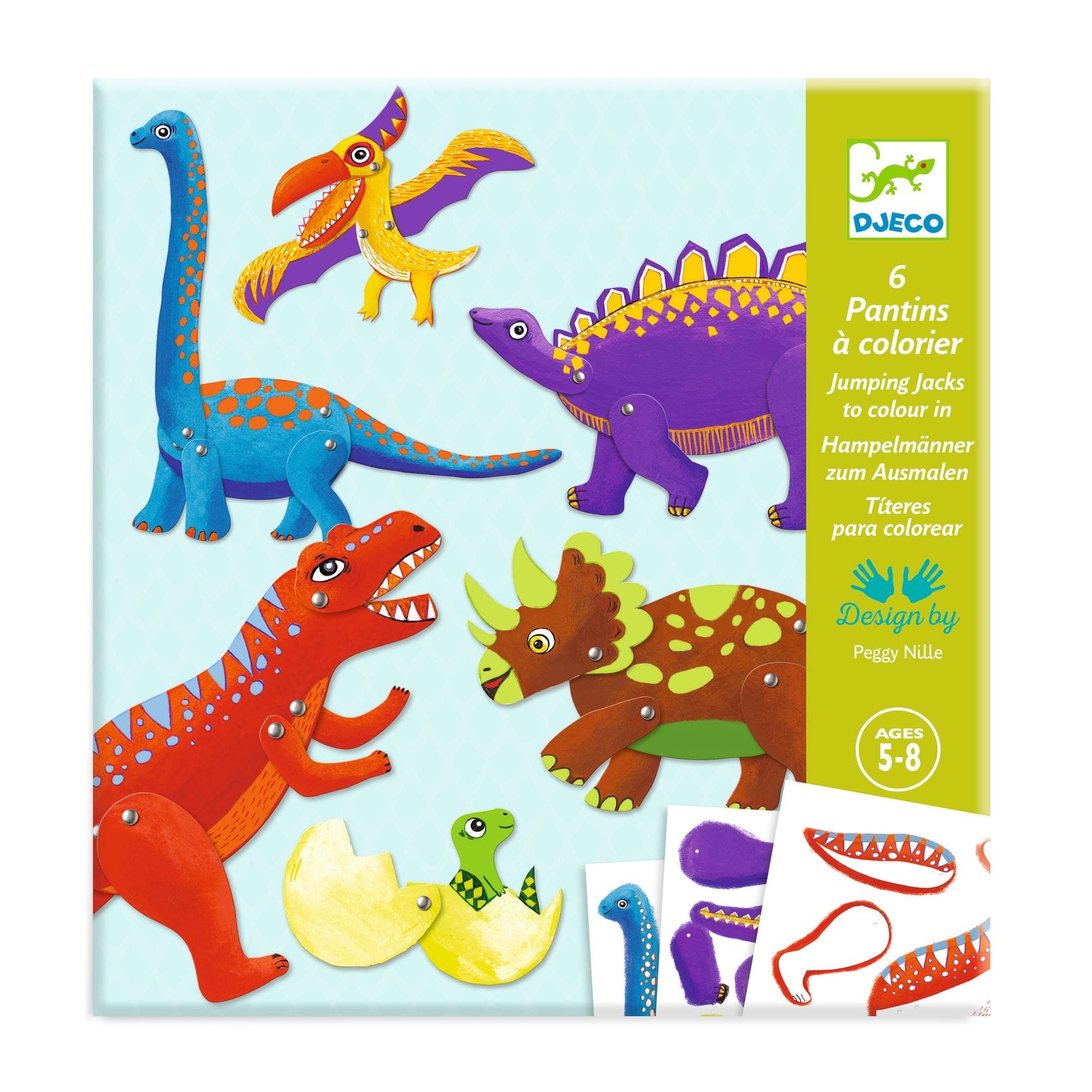 Djeco dinosaurus varjonuket