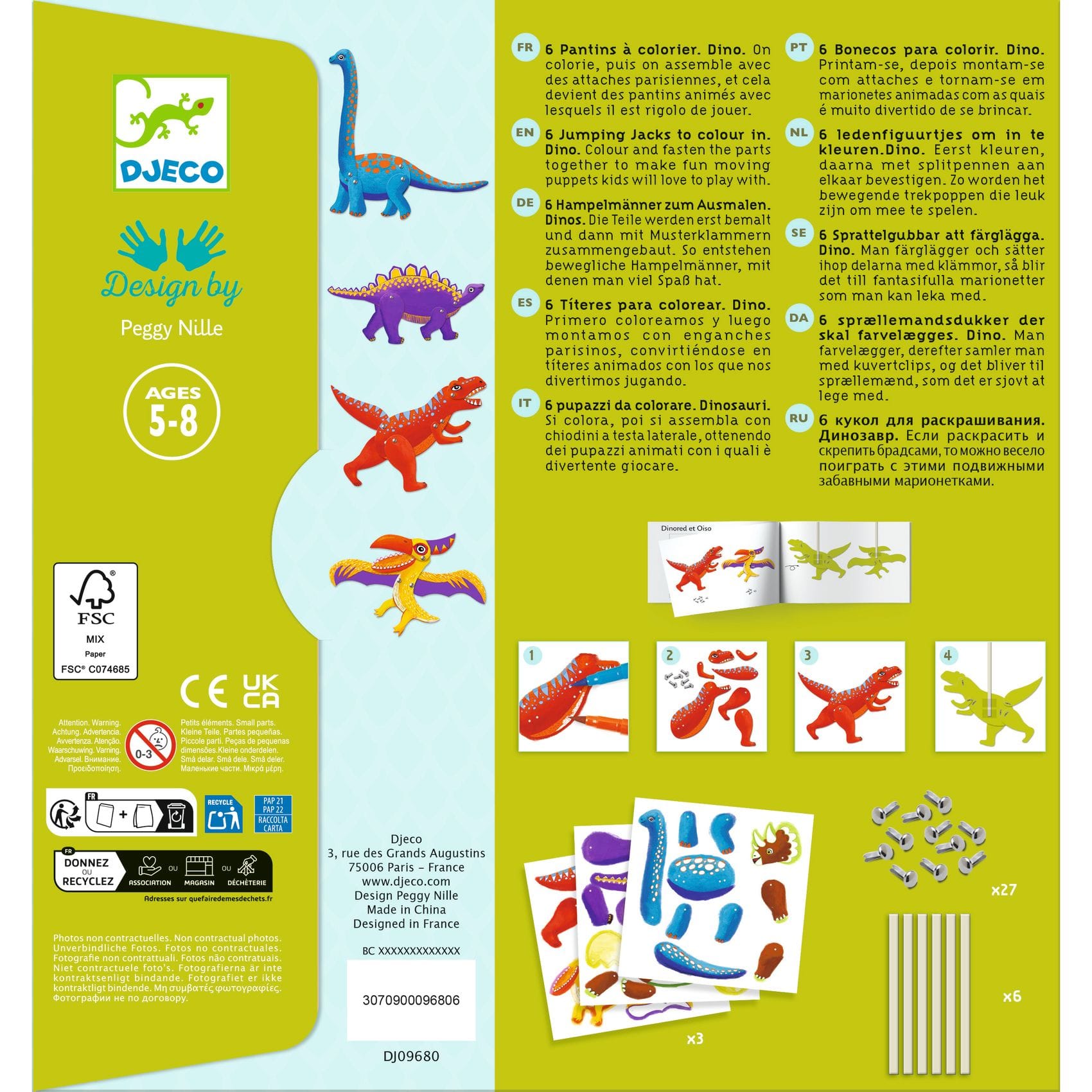 Djeco dinosaurus varjonuket - Image 6
