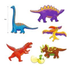 Alternative view of Djeco dinosaurus varjonuket