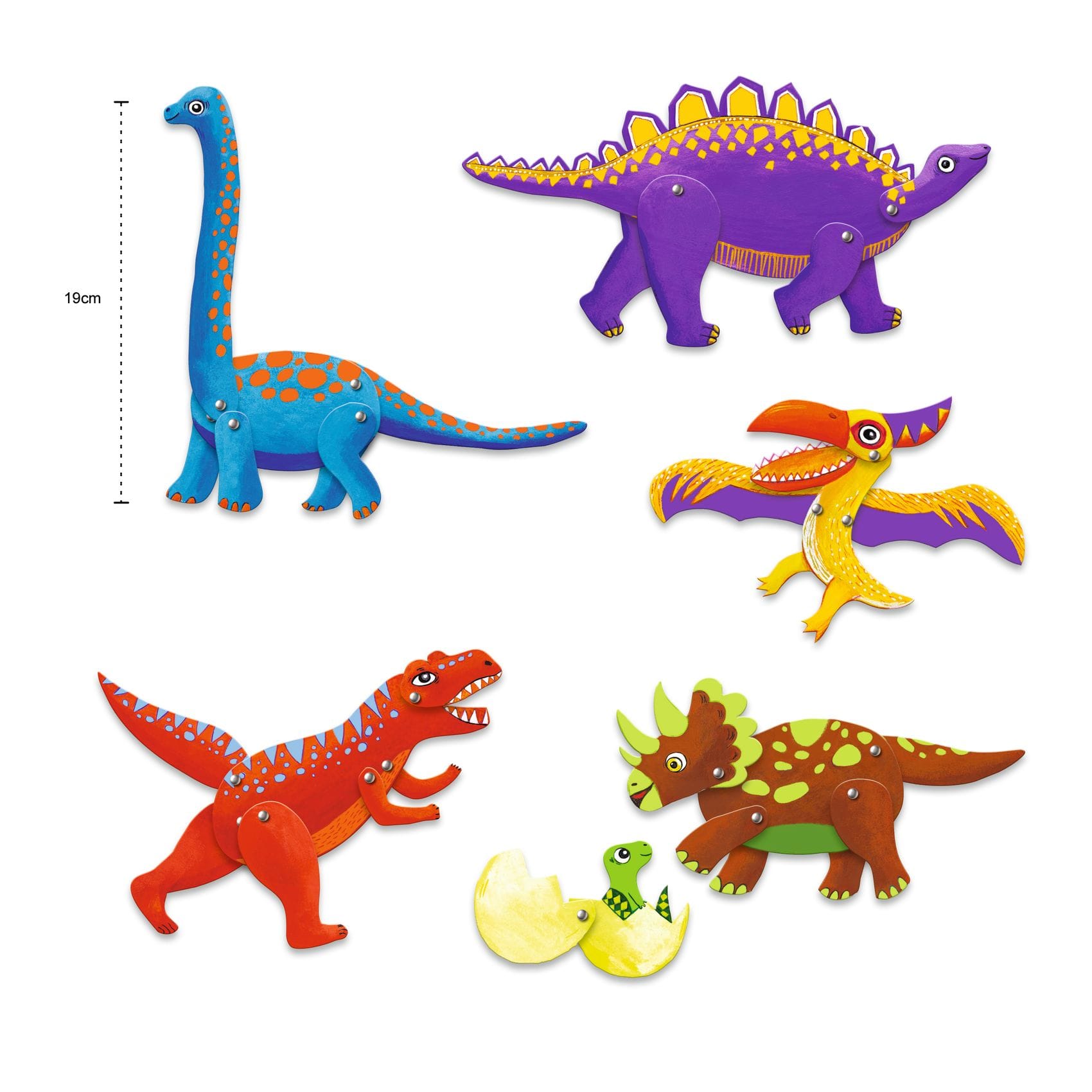 Djeco dinosaurus varjonuket - Image 2