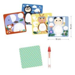 väritetään kuvat vedellä