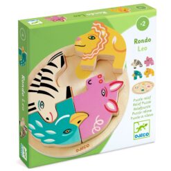 Djeco puinen palapeli Rondo Leo