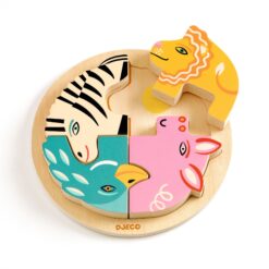 Alternative view of Djeco puinen palapeli Rondo Leo