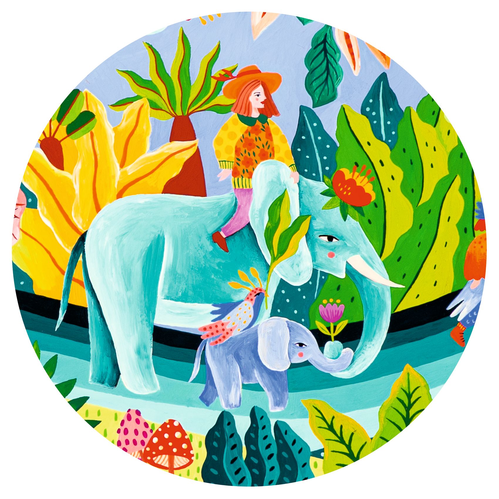 Djeco La fiesta 1000 palan palapeli, - Image 3