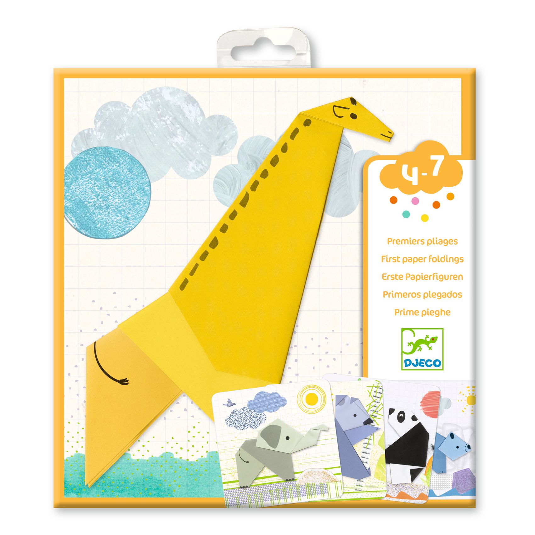 Djeco origamiaskartelu eläimet