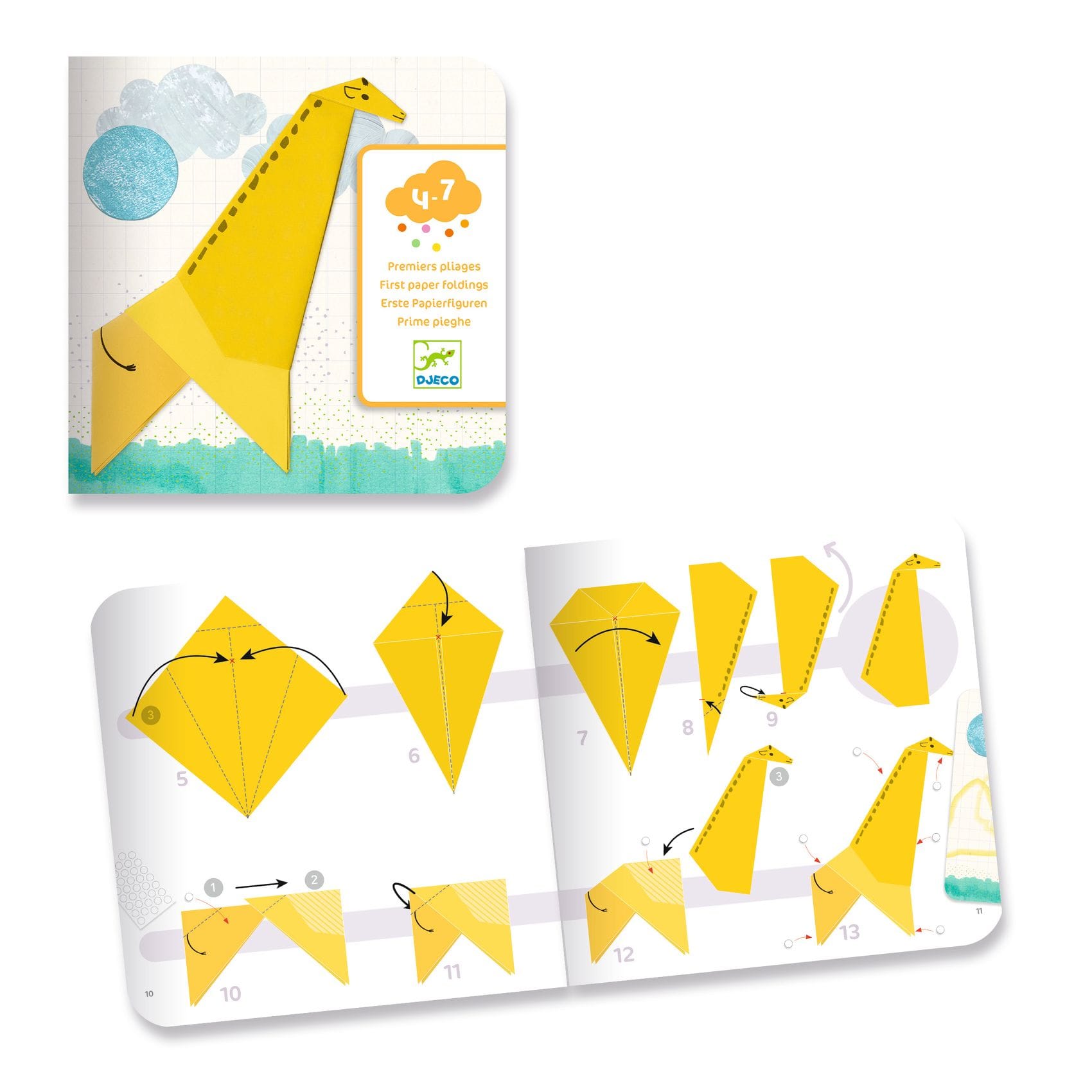 Djeco origamiaskartelu eläimet - Image 3