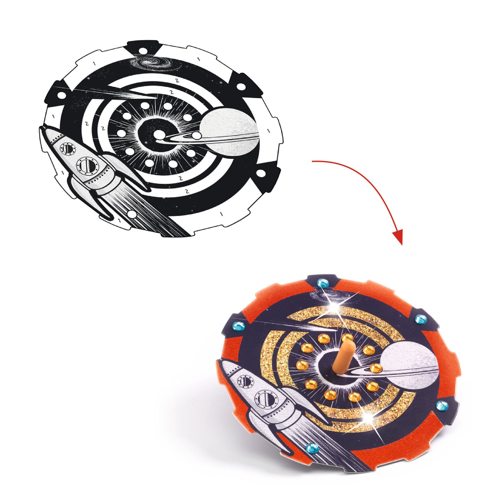 Tee itse avaruushyrrä Hypno cosmos - Image 3