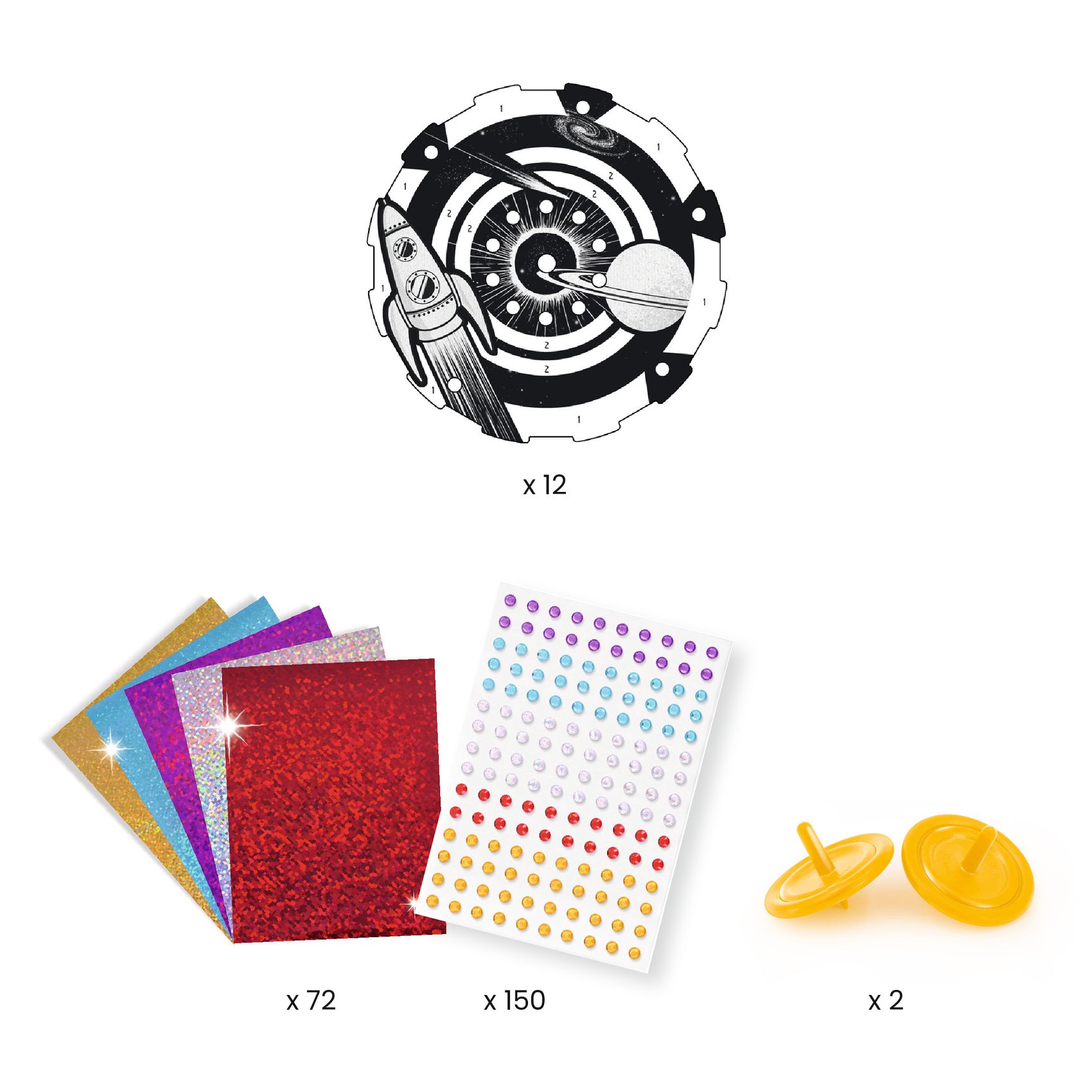 Tee itse avaruushyrrä Hypno cosmos - Image 4