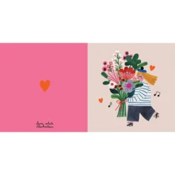 Alternative view of Onnittelukortti kukkakimppu