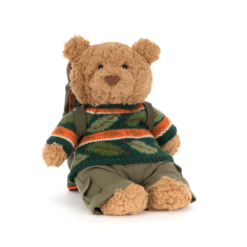 Jellycat Bartholomew Bear Hiking Outfit TULOSSA VKO 26