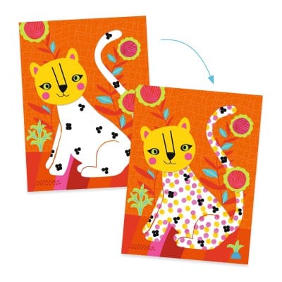 Djeco maalaa pisteitä - Eläimet - Image 6