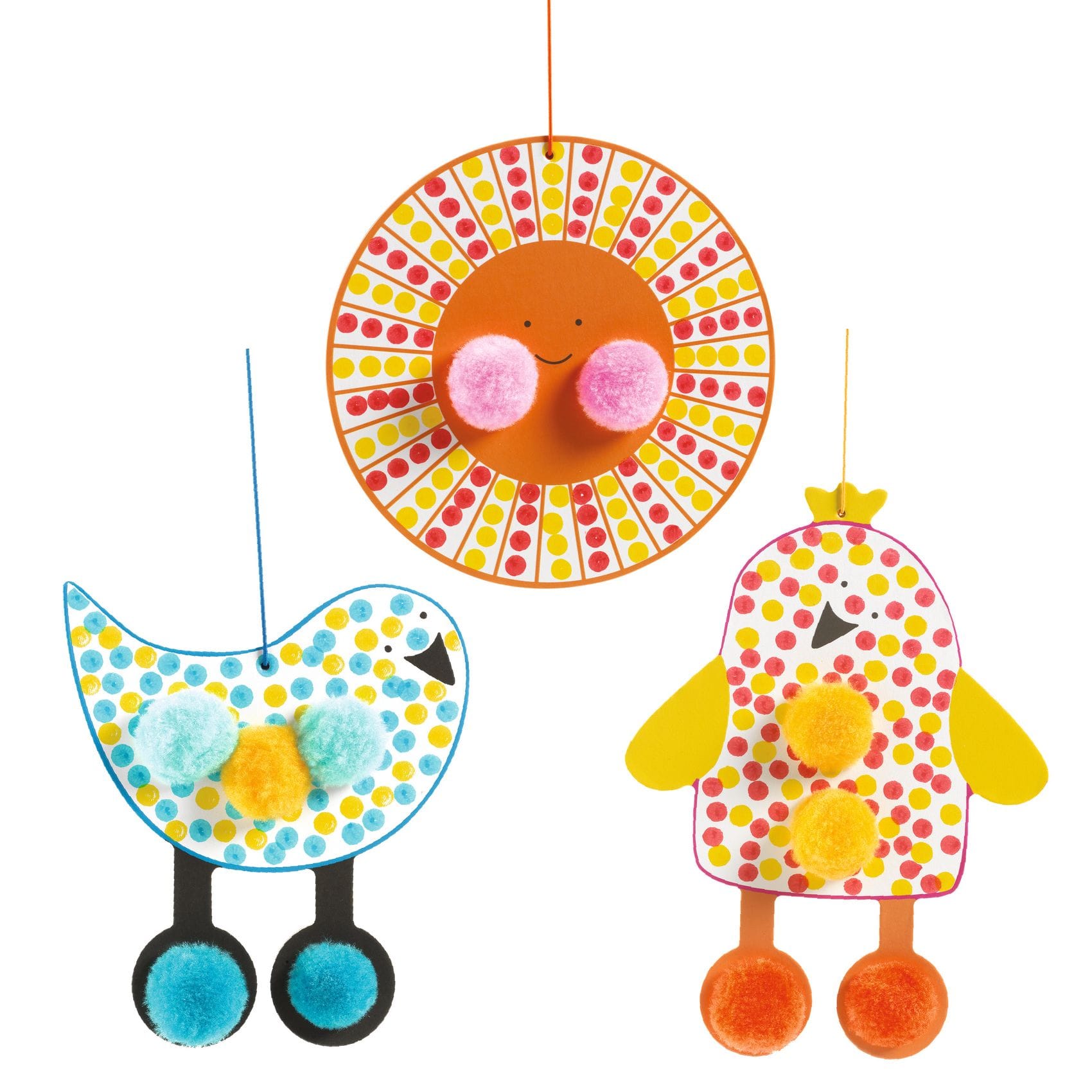 Djeco dots and pompoms - In the sky - Image 2