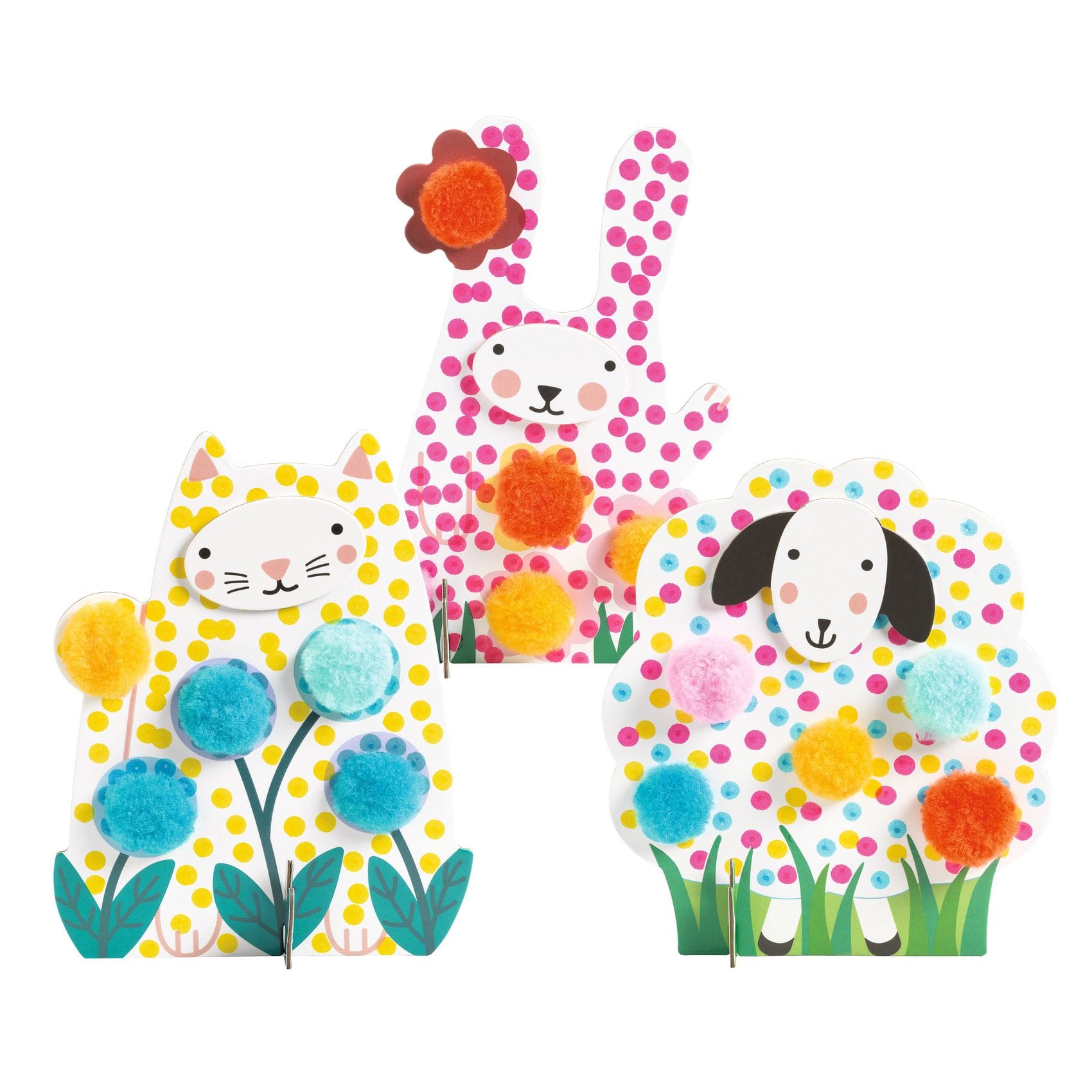 Djeco dots and pompoms - In the grass - Image 2
