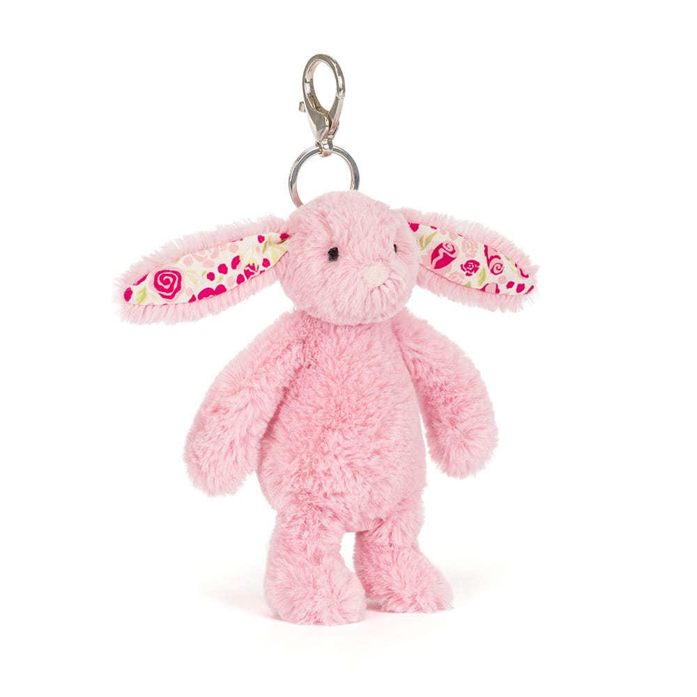 Jellycat Blushkin Blossom Bunny Bag Charm - Image 2