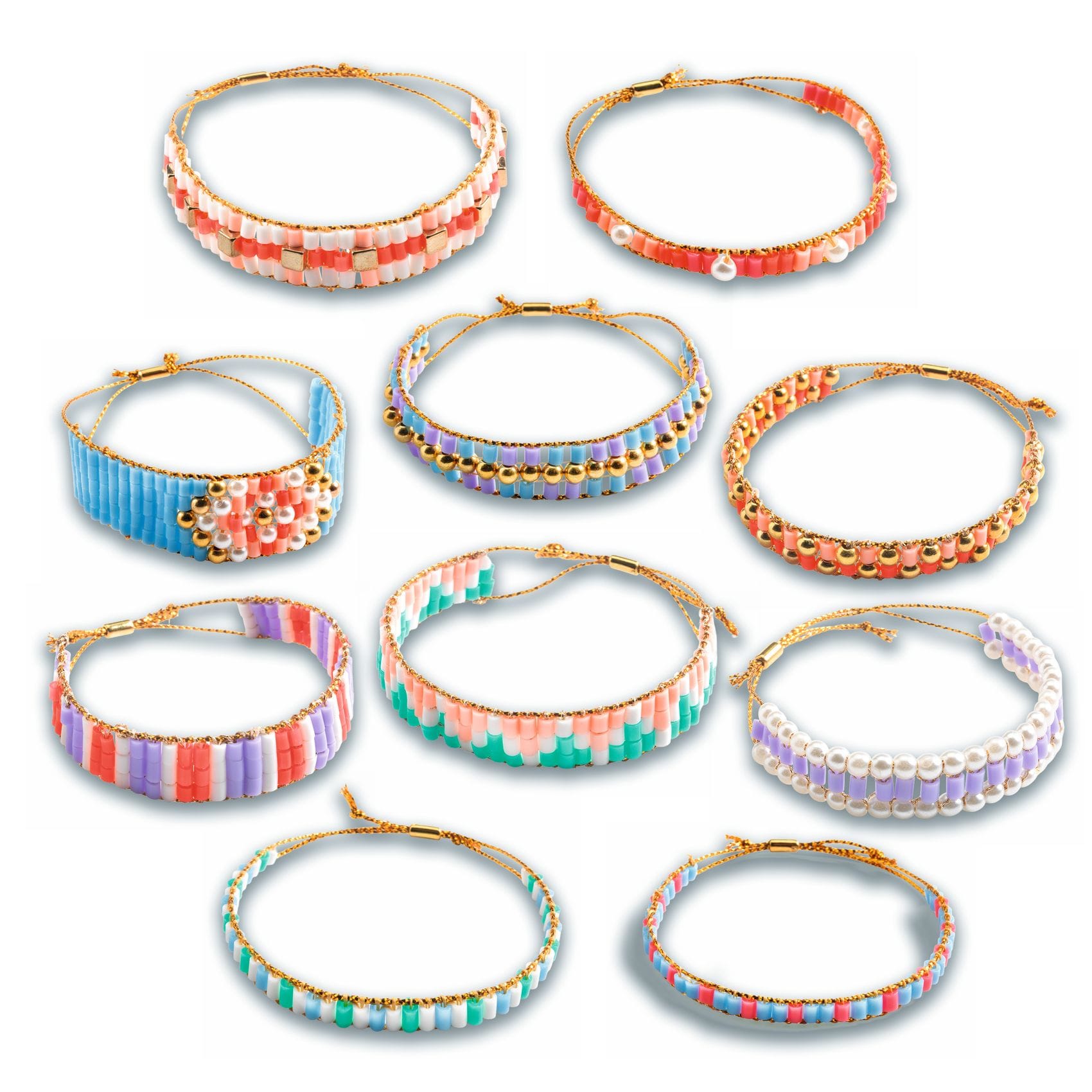 Djeco Large beads helmipunonta - Image 2