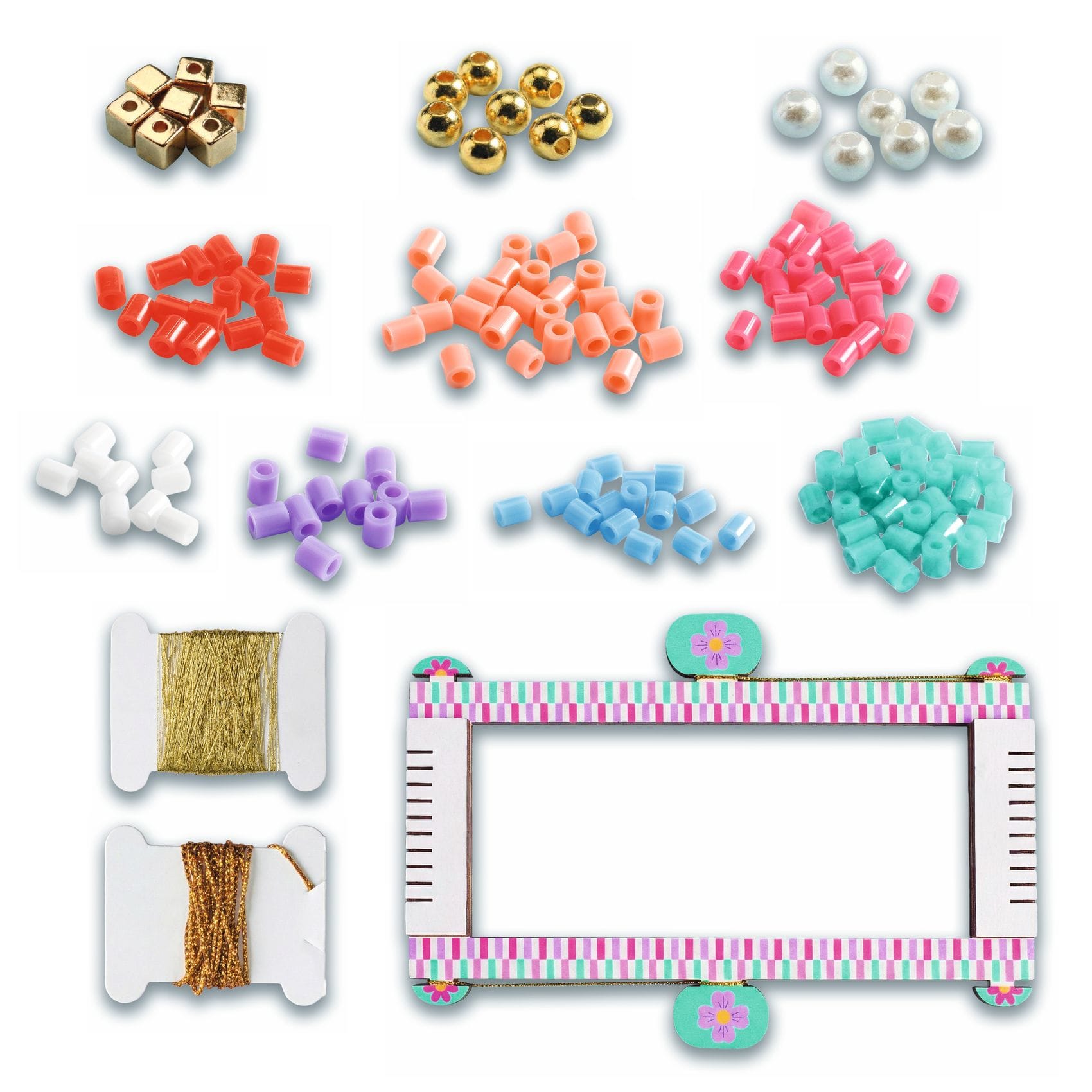 Djeco Large beads helmipunonta - Image 3