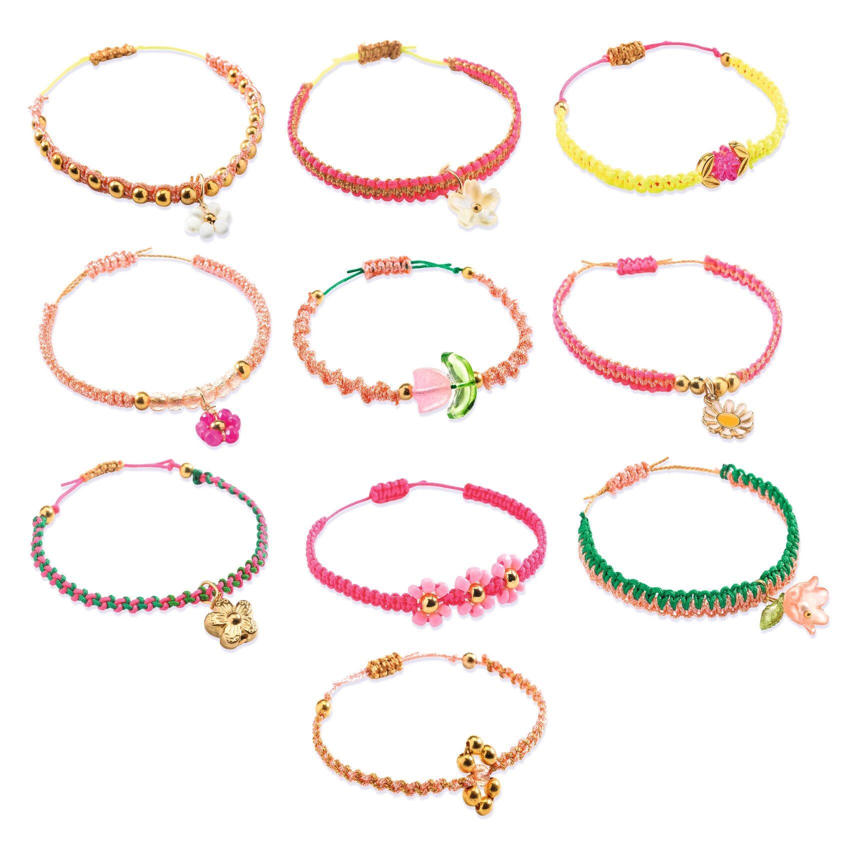 Djeco Makrameekorut - Pink - Image 2
