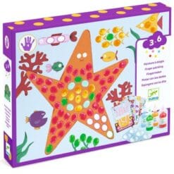 Sormivärityö - Dots and fish