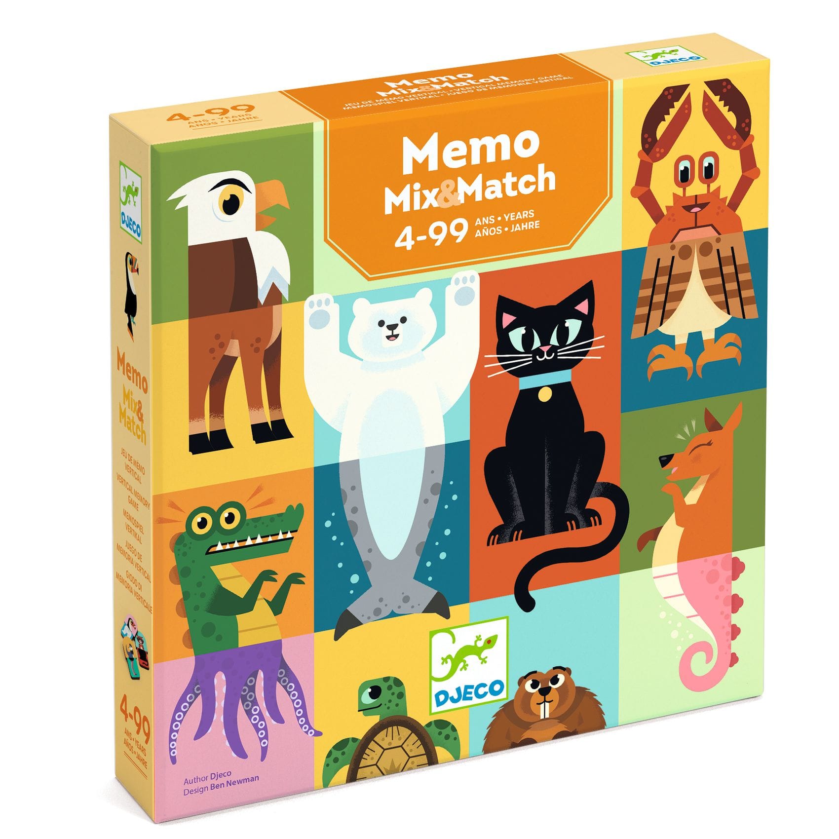 Djeco Memo mix & match