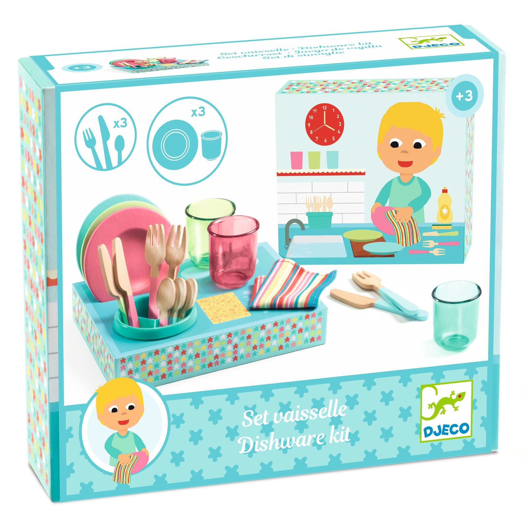 Djeco astiastosetti - Dishware kit - Image 2