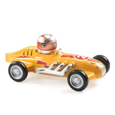 Djeco Crazy motors auto Yellow Super Speed
