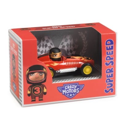 Djeco Crazy motors auto Red Super Speed - Image 2