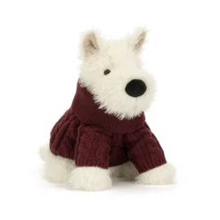 Jellycat Munro Scottie Dog 'Winter Jumper' TULOSSA 25.9.2026