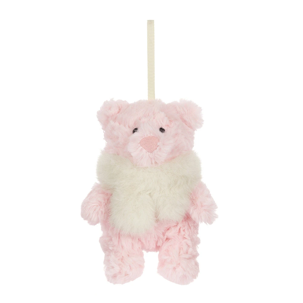 Jellycat Leola Bear Winter Warmer Decoration - Image 2
